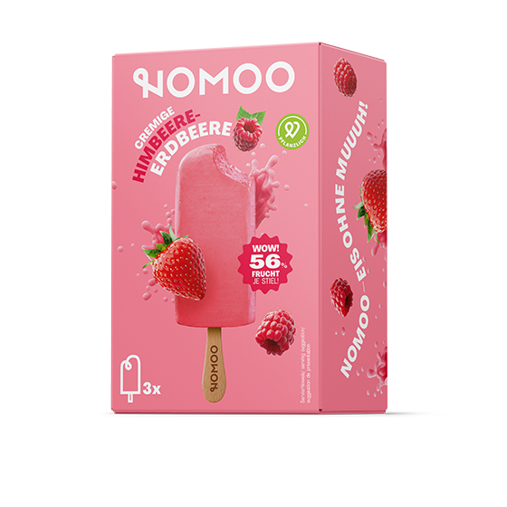 Himbeer-Erdbeereis 3x65ml