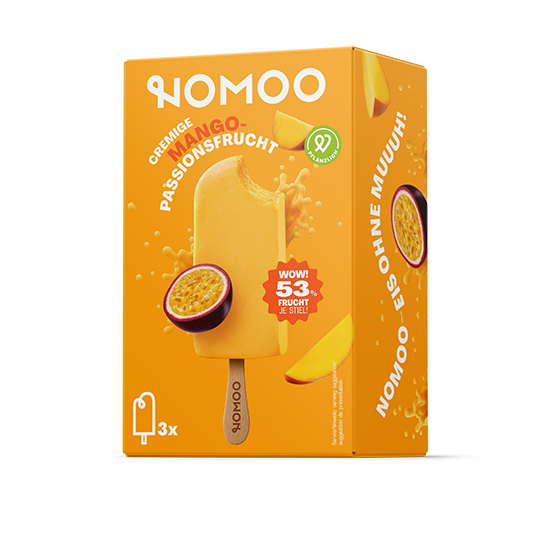 Mango-Passionsfruchteis 3x65ml