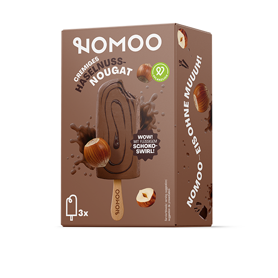 Haselnuss-Nougateis 3x65ml