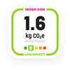 Kokosnuss CO2e pro kg Produkt, Low Impact Badge