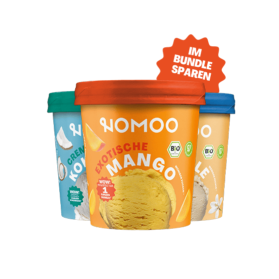 🥛 Laktosefreies Eis von NOMOO – vegan, cremig & natürlich