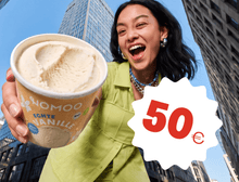 NOMOO Geschenkgutschein Eis-Gutschein 50 €