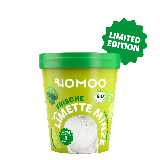 NOMOO Limette Minze Becher mit Störer